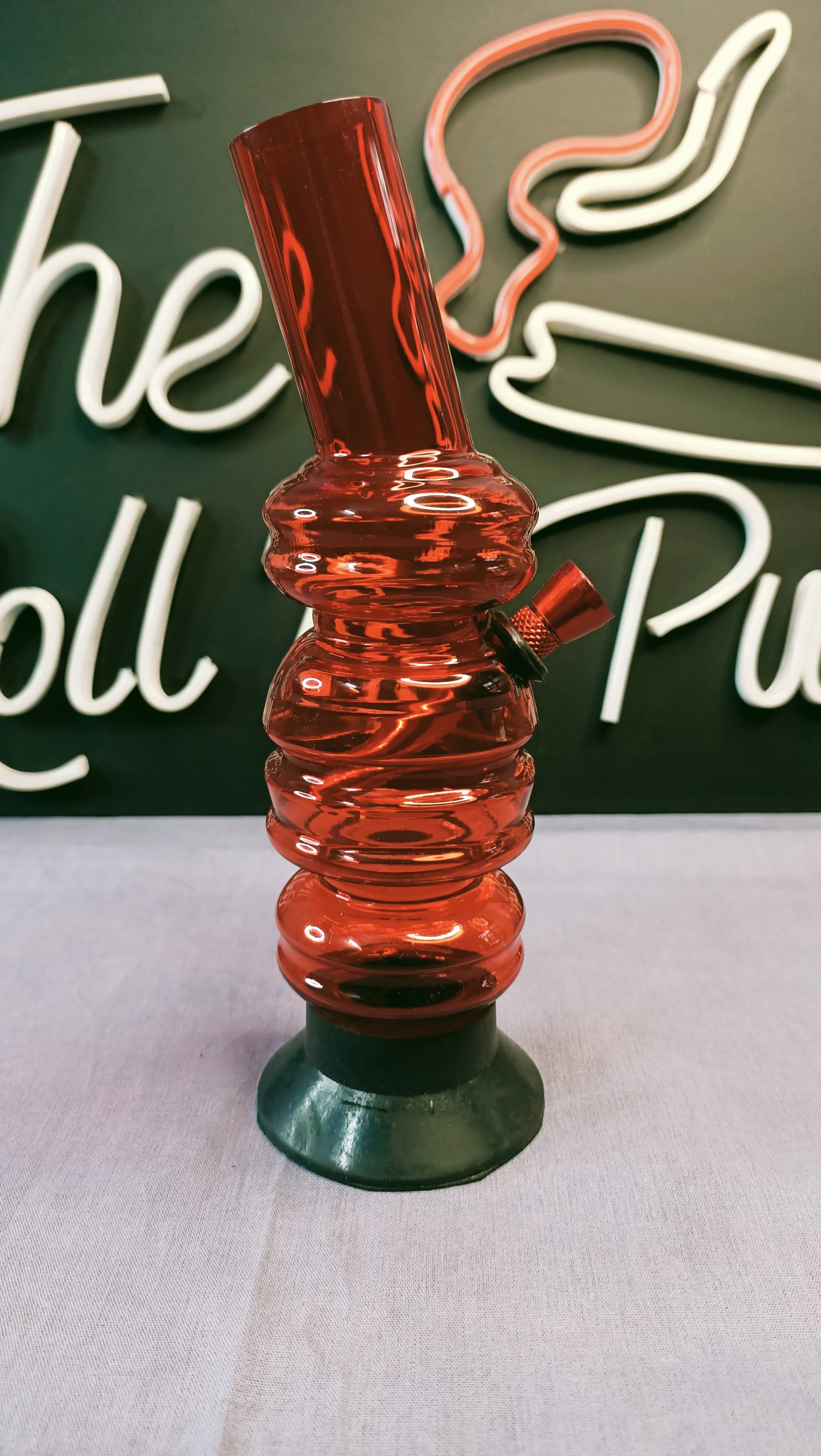 Acrylic Bong (8 inches 30mm) Assorted Design - Image 7
