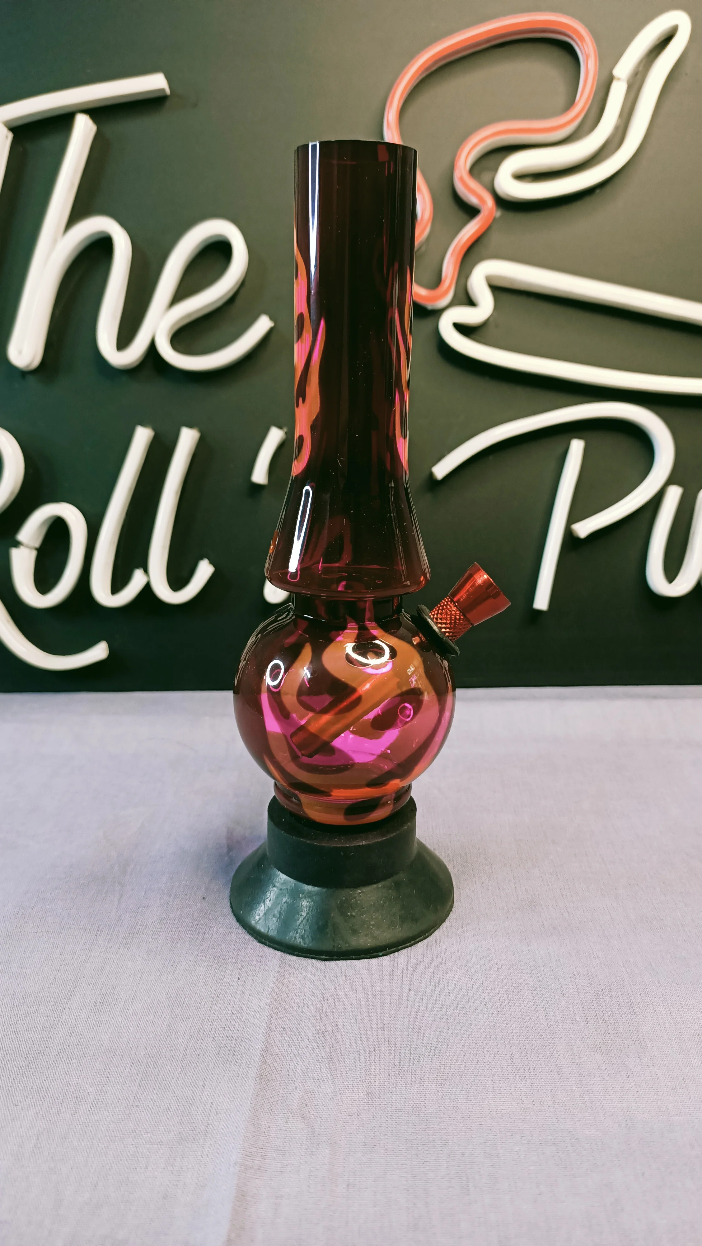 Acrylic Bong (8 inches 30mm) Assorted Design - Image 8