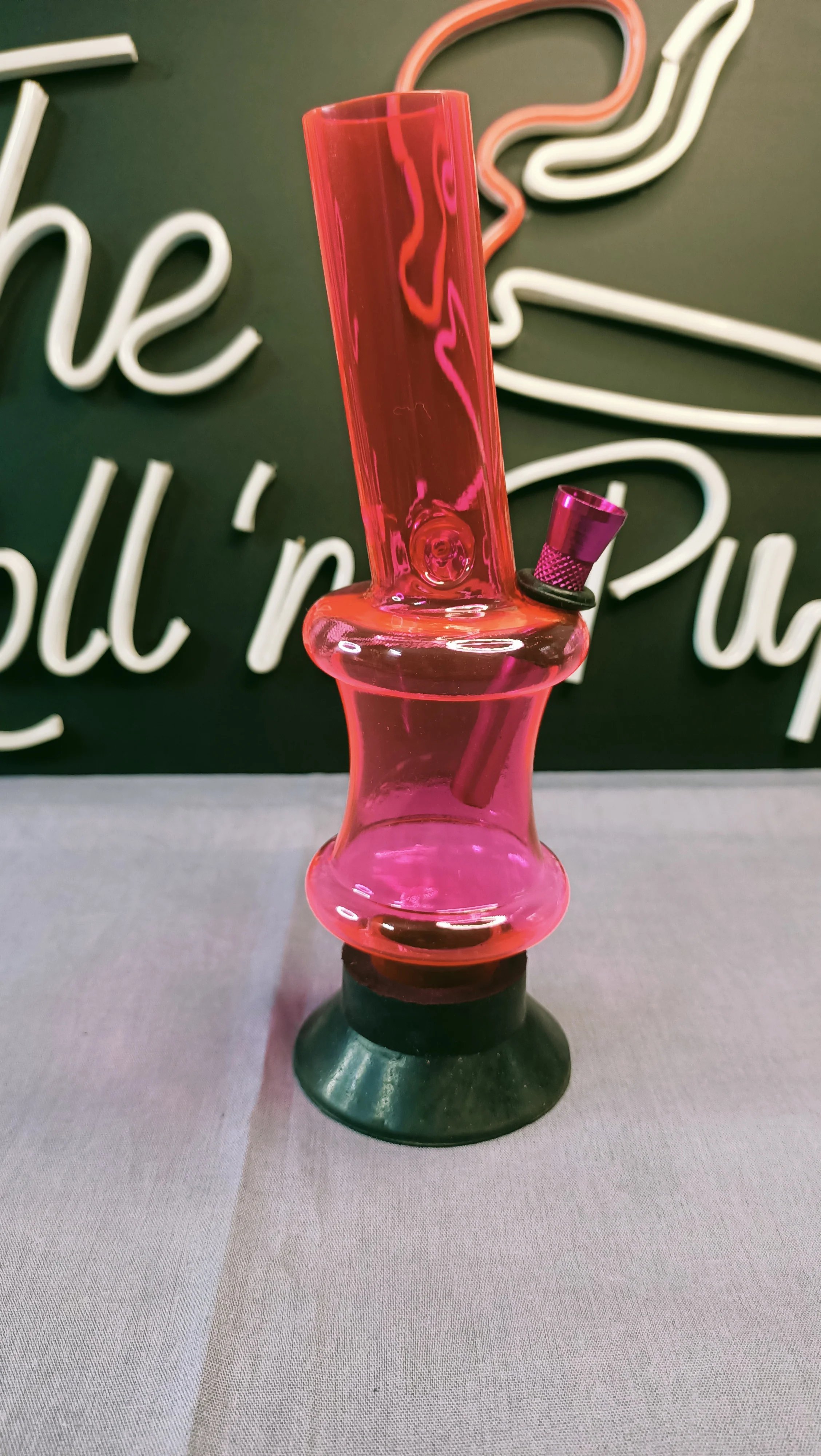 Acrylic Bong (8 inches 30mm) Assorted Design - Image 9